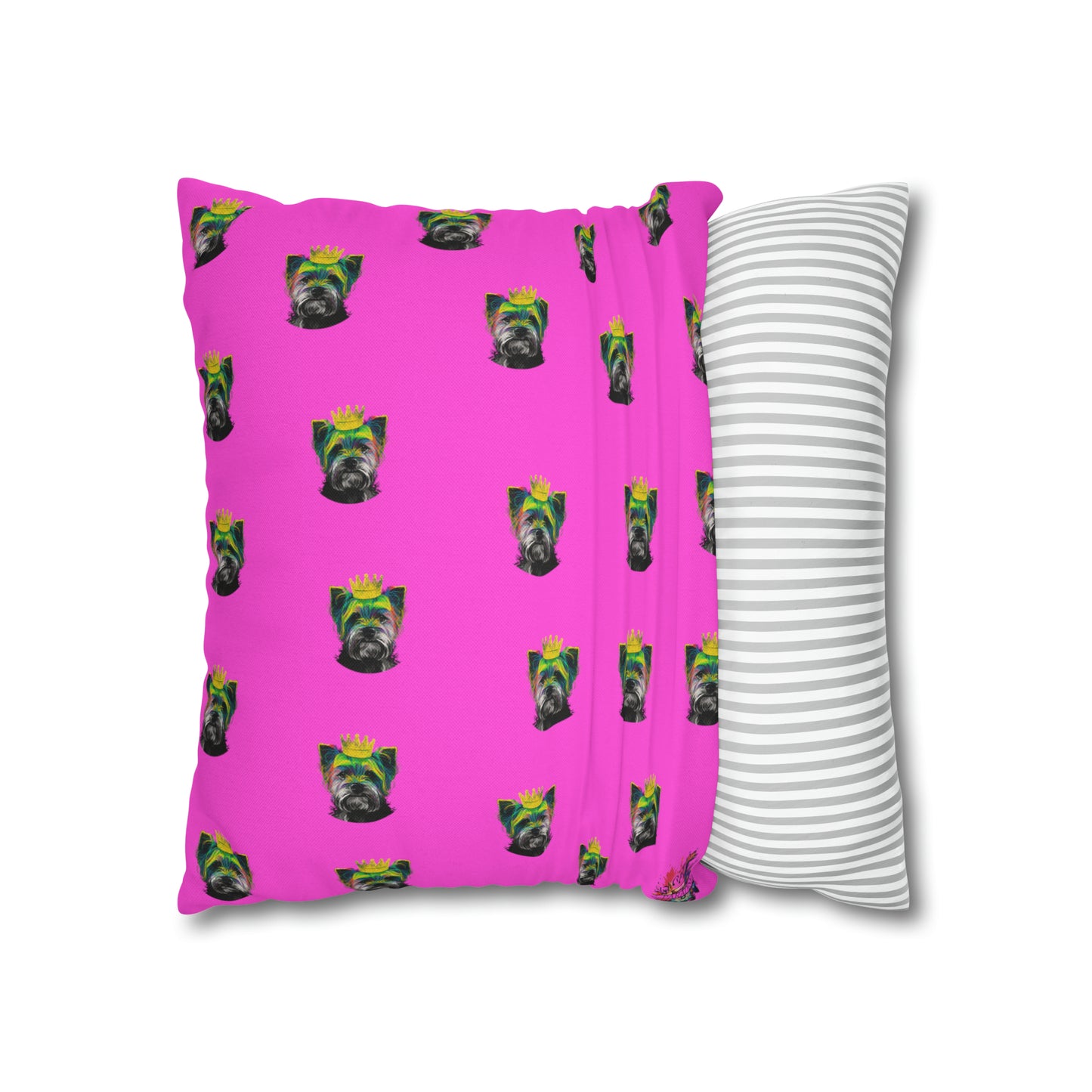 PopArt Yorkshire Terrier on Purple