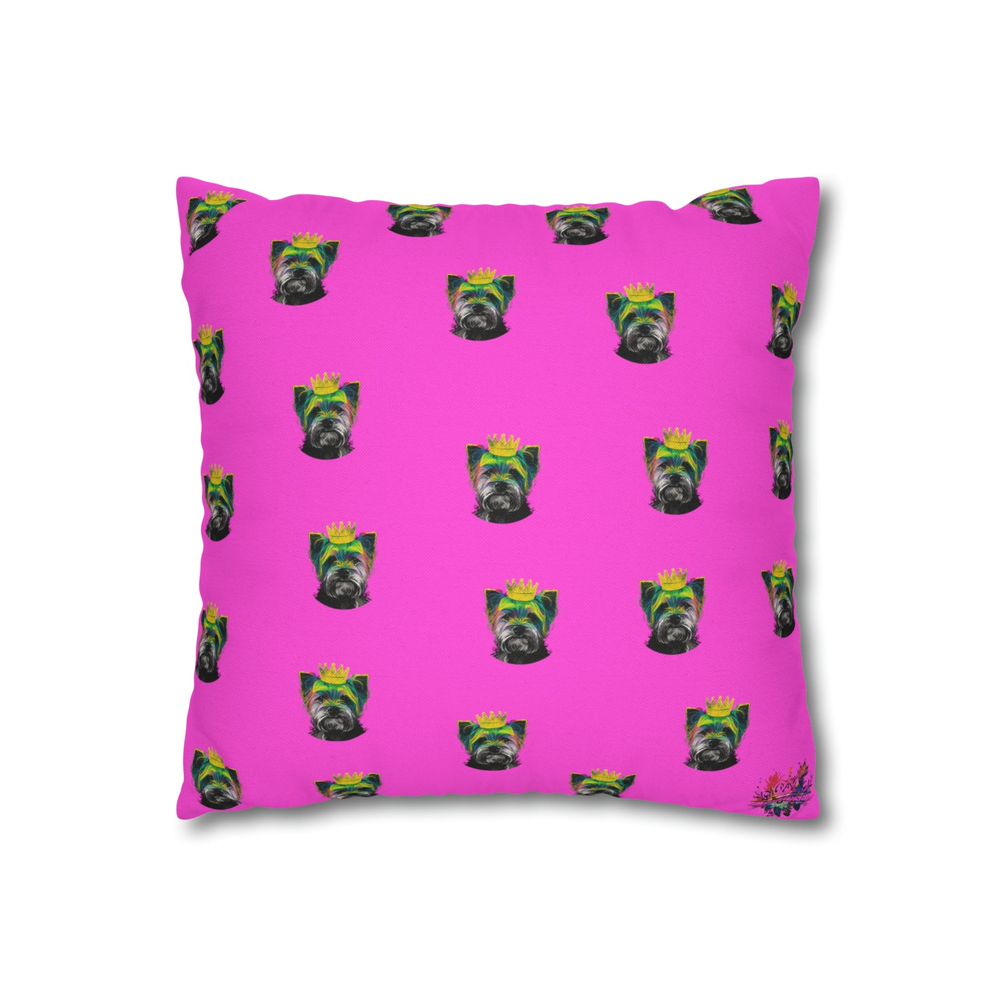 PopArt Yorkshire Terrier on Purple