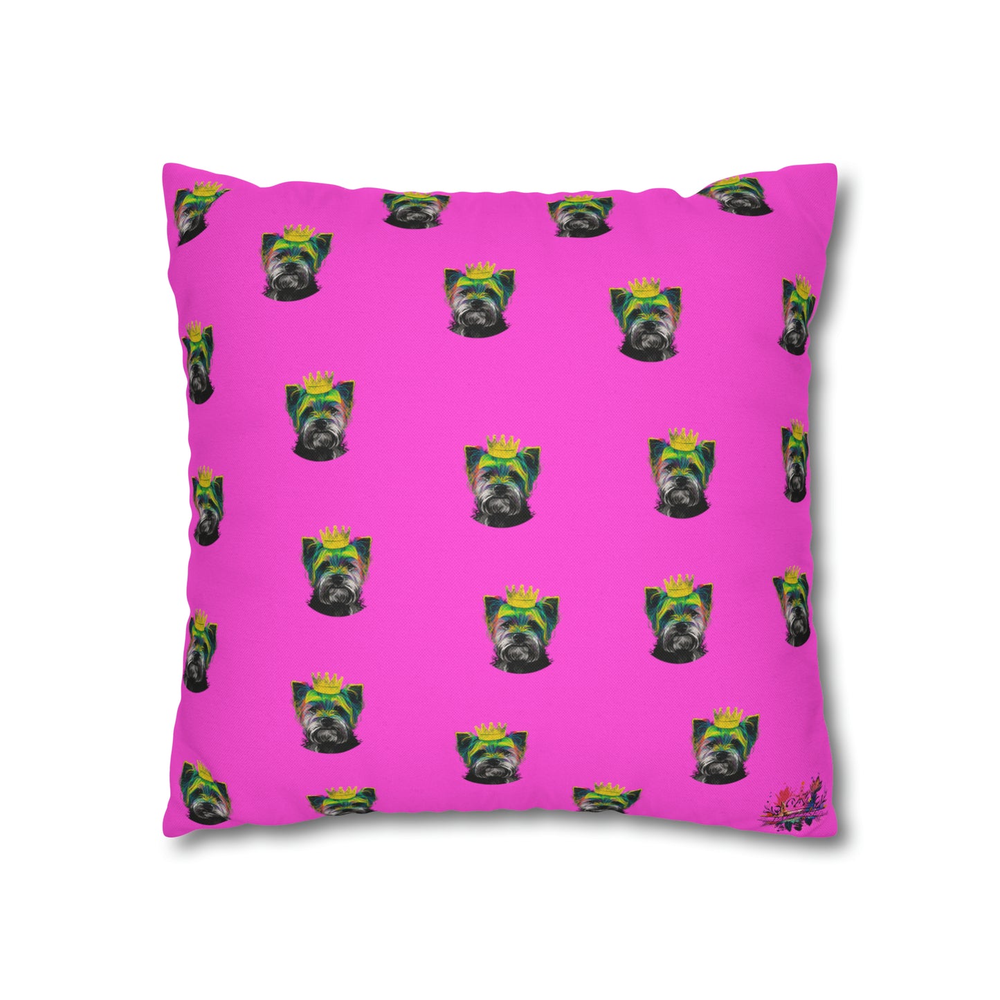 PopArt Yorkshire Terrier on Purple