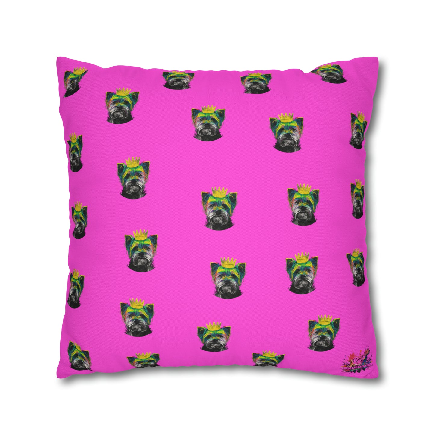 PopArt Yorkshire Terrier on Purple