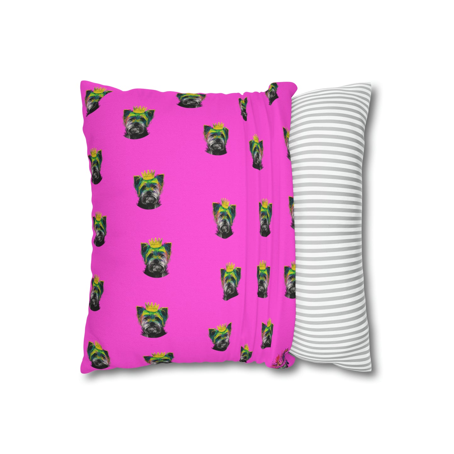 PopArt Yorkshire Terrier on Purple