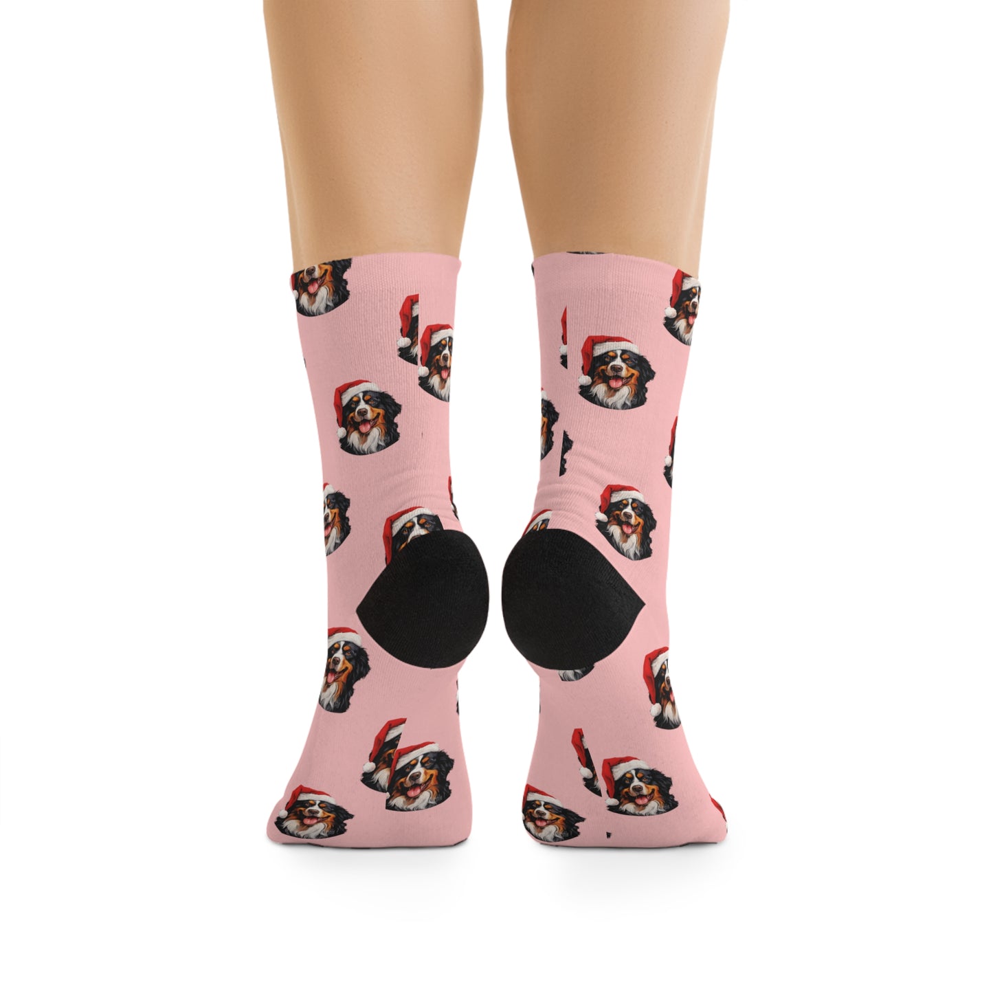 Bernese Mountain Dog Christmas Novelty Socks