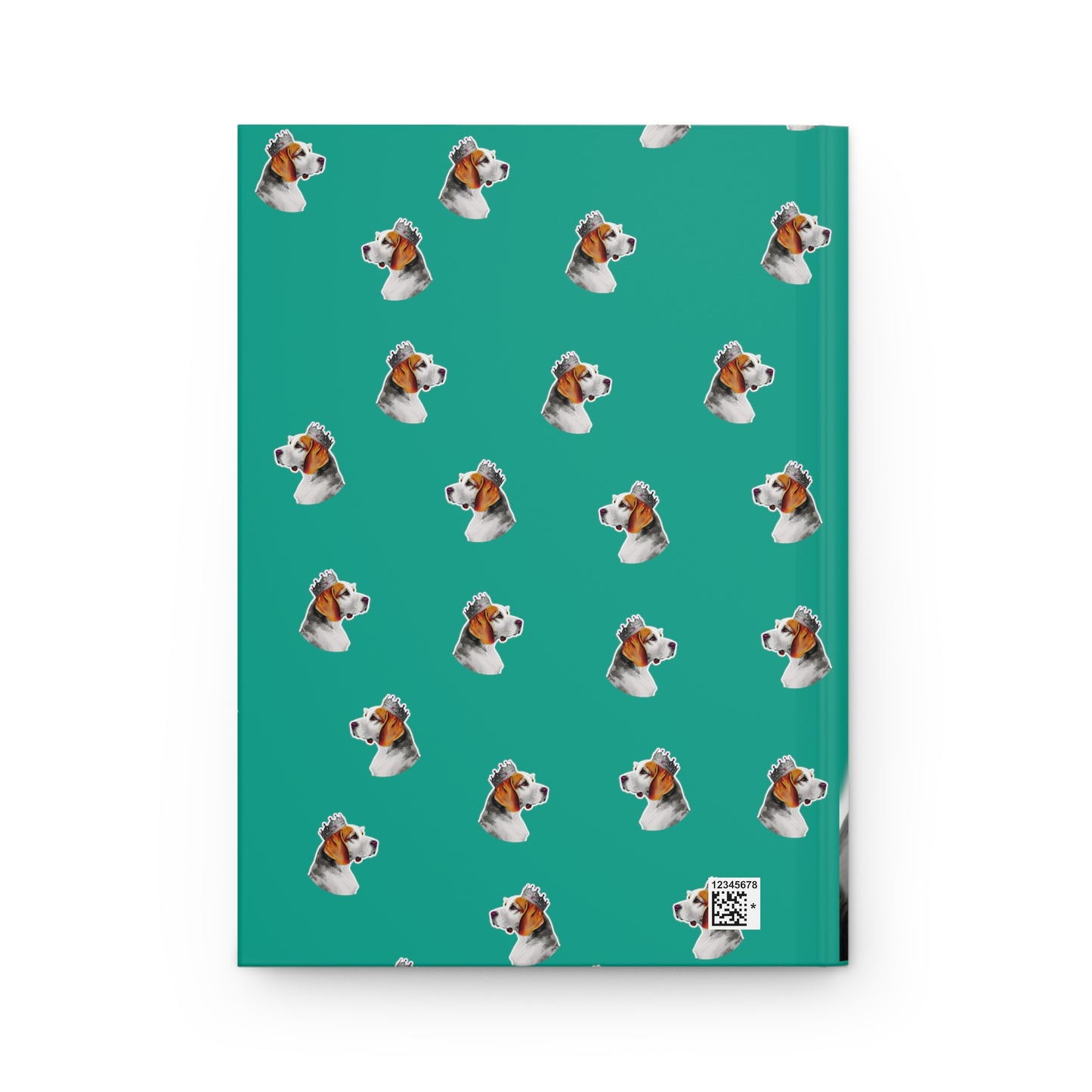 Beagle Pop Art Hardcover Journal - Stylish Pet-Inspired Writing Companion