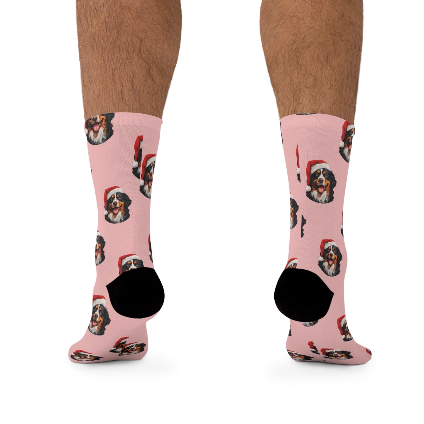 Bernese Mountain Dog Christmas Novelty Socks